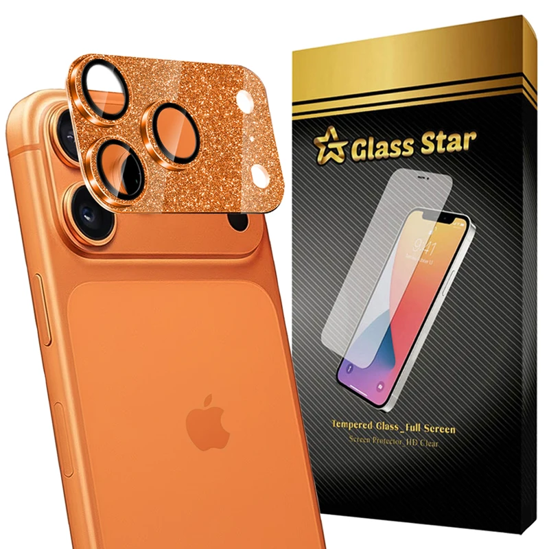 محافظ لنز دوربین فلزی گلس استار مدل 3D1IG مناسب برای گوشی موبایل  اپل iPhone 17 Pro