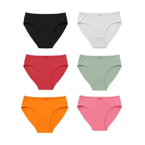 شورت زنانه میسپل مدل نخ پنبه بسته 6 عددی