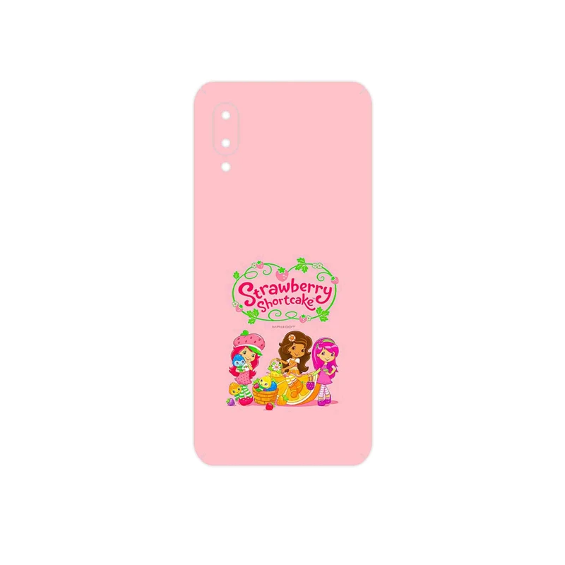 برچسب پوششی ماهوت مدل Strawberry Shortcake مناسب برای گوشی موبایل سامسونگ Galaxy M02