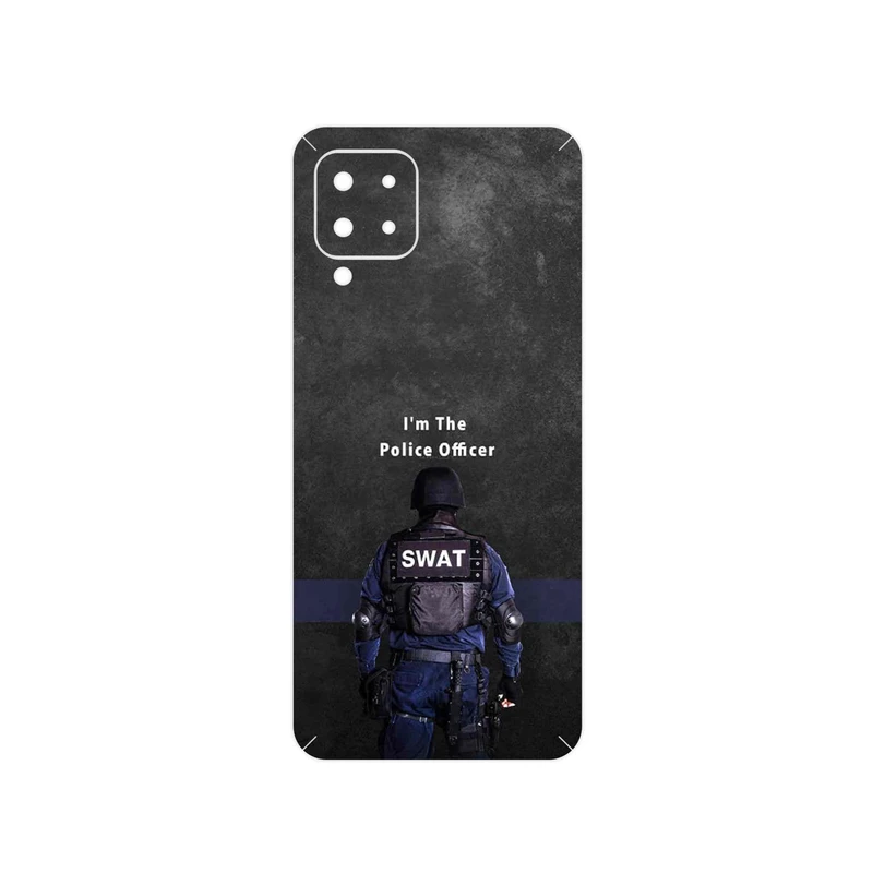 برچسب پوششی ماهوت مدل Police Officer مناسب برای گوشی موبایل سامسونگ Galaxy M22