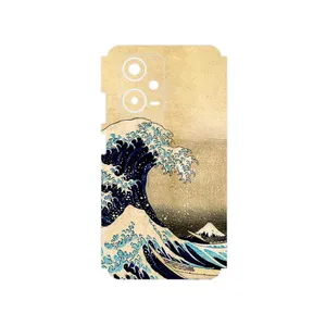 MAHOOT The Great Wave off Kanagawa of Hokusai Cover Sticker for Xiaomi Redmi Note 12 Pro Plus