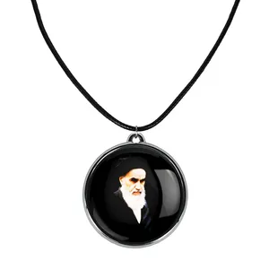 گردنبند خندالو مدل امام خمینی (ره) کد 25492550
