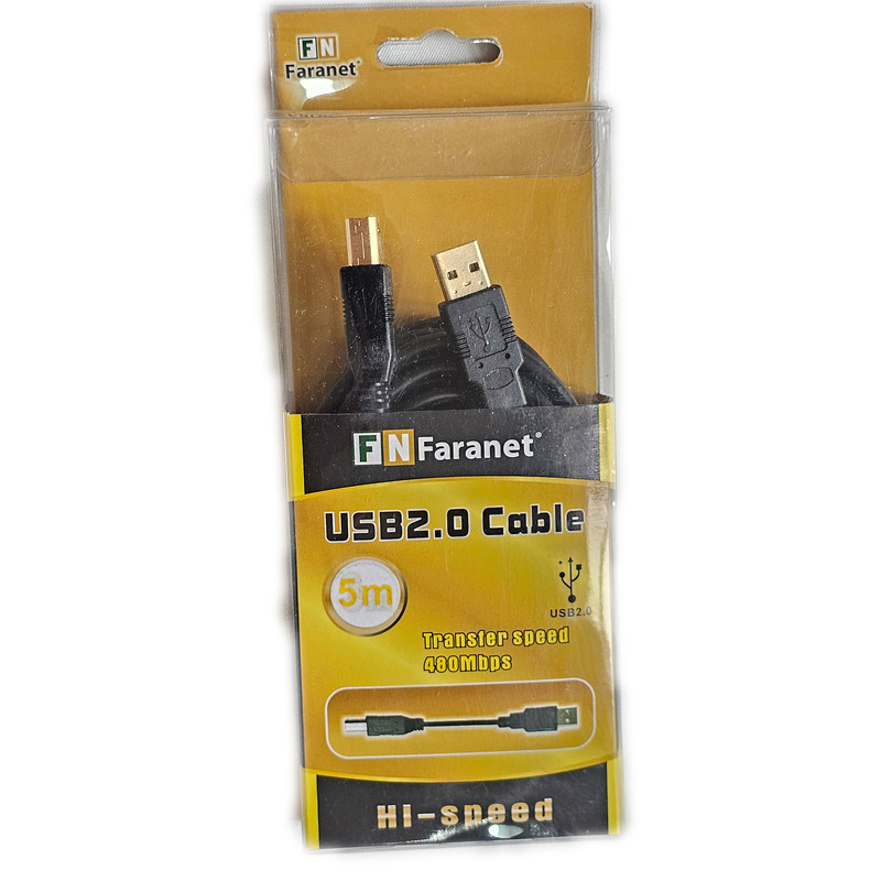 کابل پرینتر فرانت مدل USB2.0 با طول 5 متر