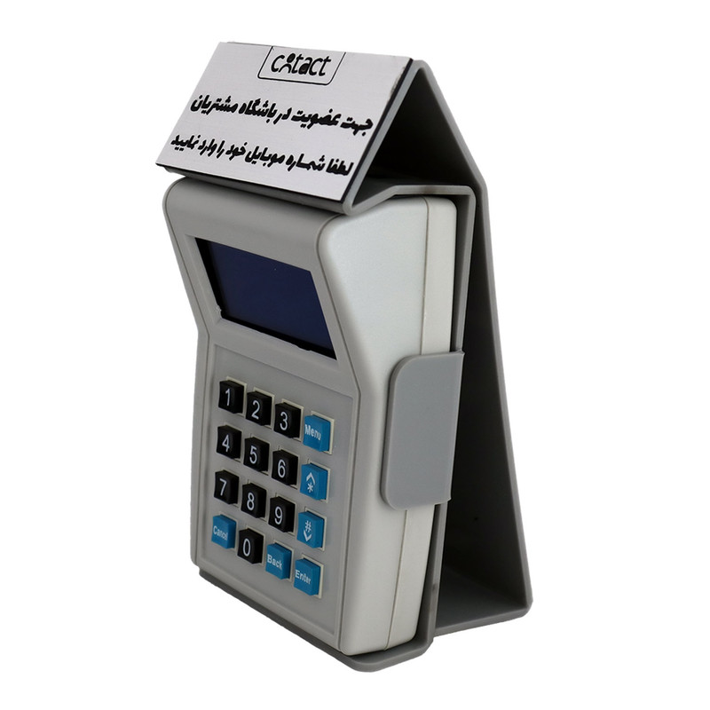 دستگاه ذخیره ساز شماره تماس مشتریان کانتکت مدل P70 به همراه پایه دیواری