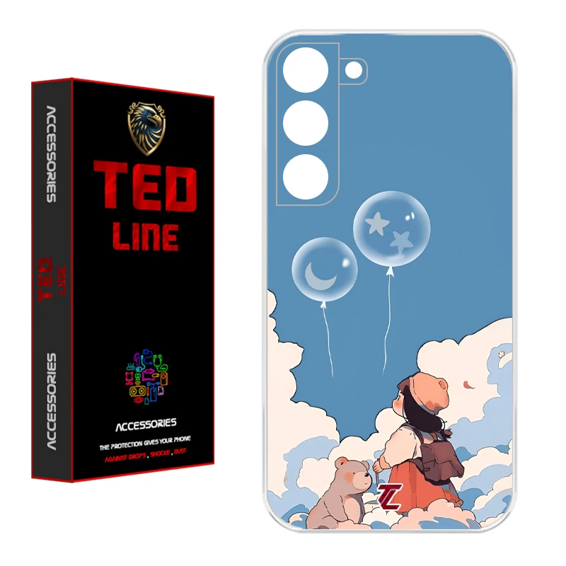 کاور تدلاین طرح دخترانه کد 1202 مناسب برای گوشی موبایل سامسونگ Galaxy S21 FE