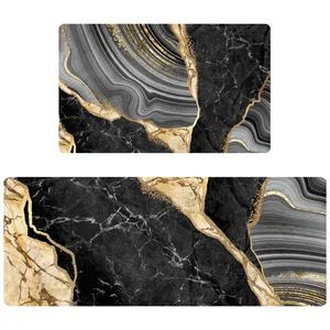 پادری مدل سه لایه رویه مخمل طرح سنگ کد 4258 مجموعه دو عددی