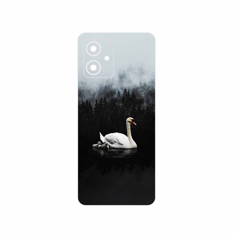 برچسب پوششی ماهوت مدل Swan_Lake مناسب برای گوشی موبایل موتورولا Moto G54
