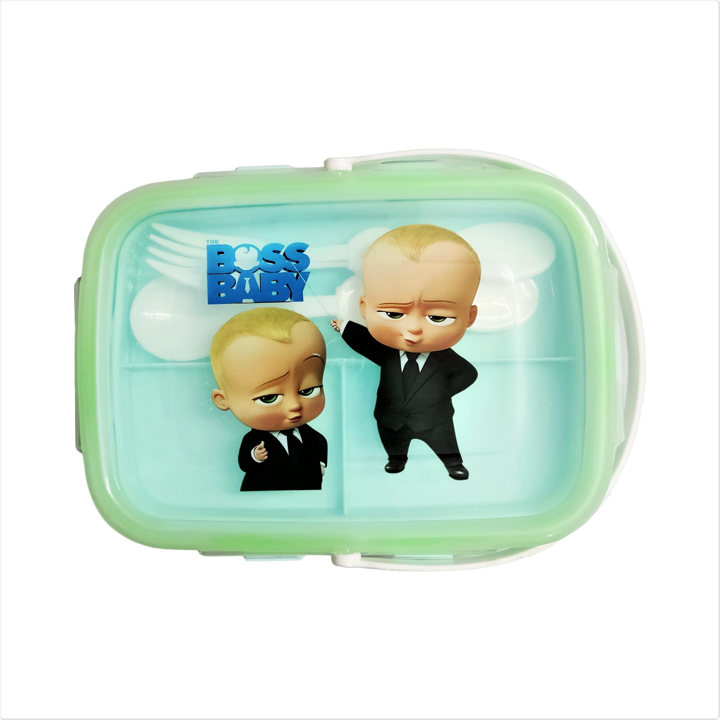 ظرف غذا 5 تکه کودک مدل boss baby کد 002