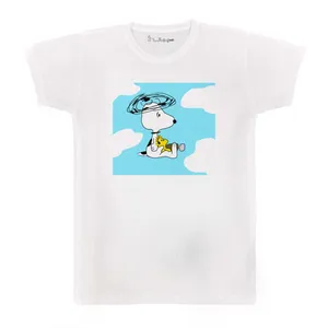 تی شرت بچگانه پرمانه طرح اسنوپی کد pmt.3669