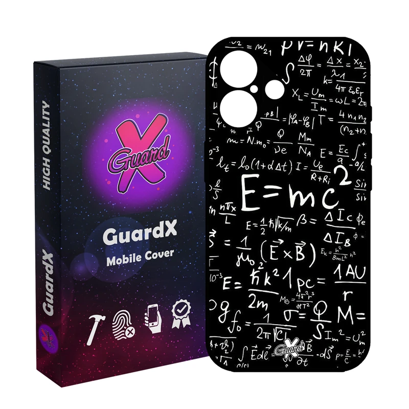 کاور گارد ایکس طرح فیزیک مدل 10085 مناسب برای گوشی موبایل اپل iPhone 16