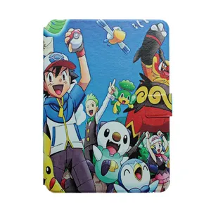 کیف کلاسوری مدل پوکمون کارتونی کد AZ مناسب برای تبلت سامسونگ Galaxy Tab P1000