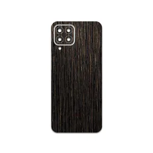 MAHOOT Dark-Gold-Stripes-Wood Cover Sticker for Samsung Galaxy M33