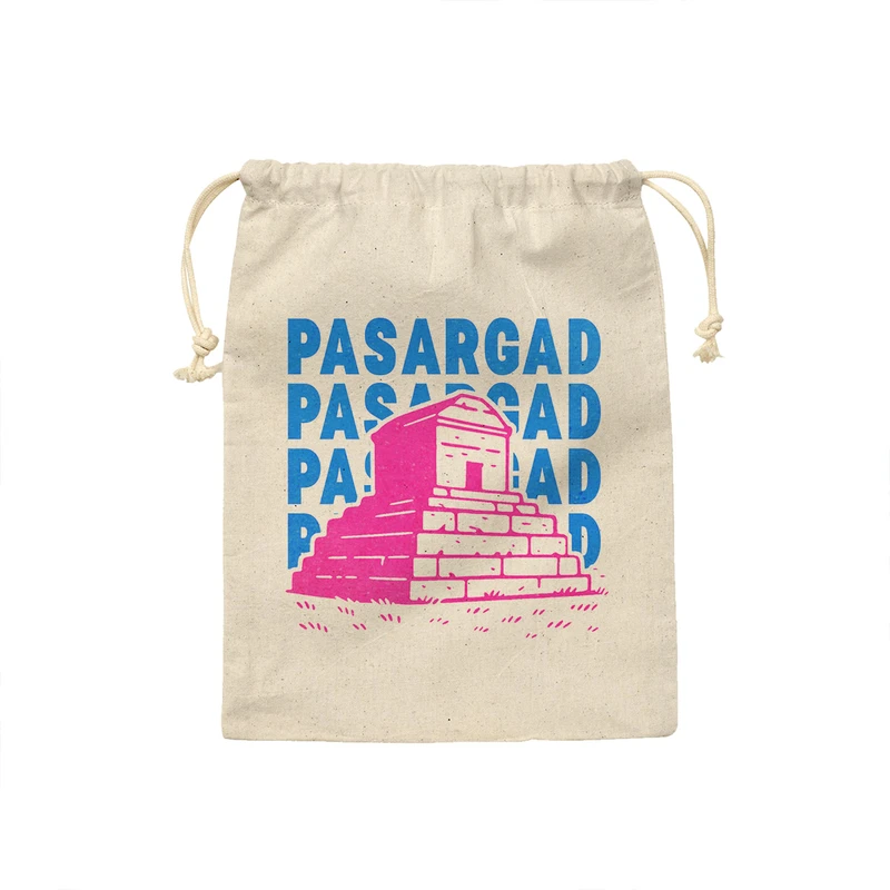 نظم دهنده ترمه طراحان ایده مدل نماد آرامگاه کوروش بزرگ پاسارگاد کد map0023 - L