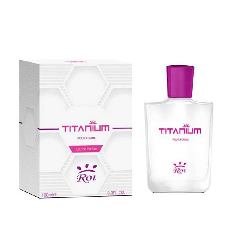 ادو پرفیوم زنانه روی مدل Titanium حجم 100 میلی لیتر