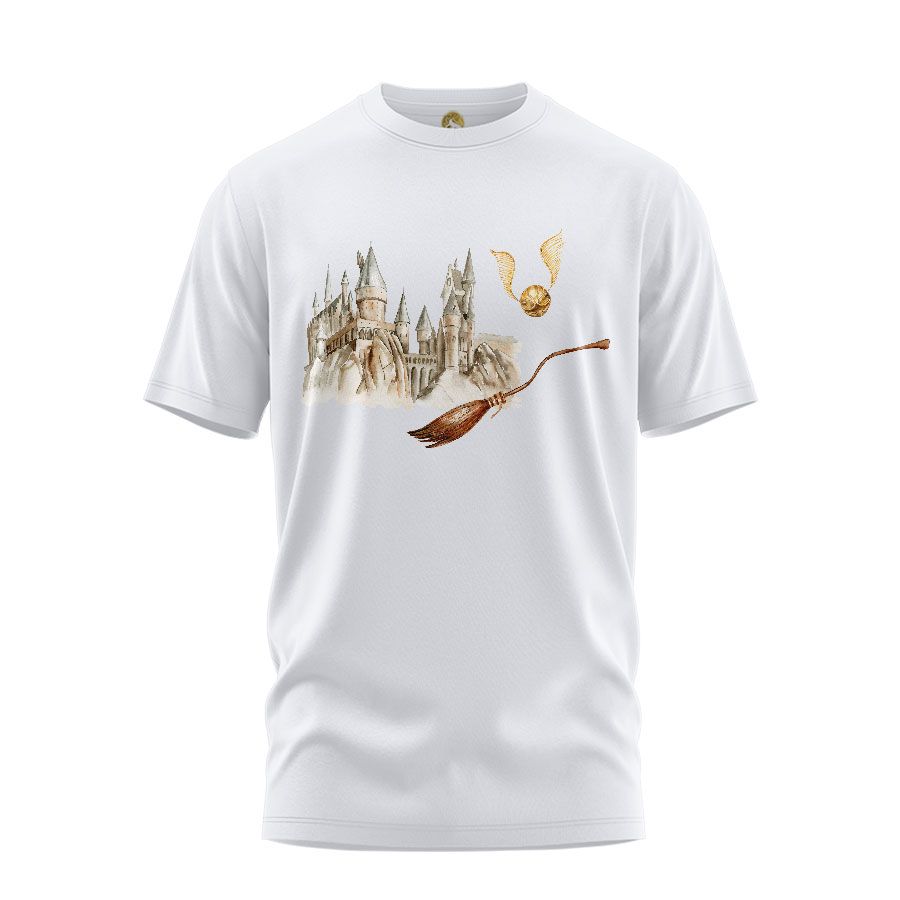 تی شرت آستین کوتاه زنانه هومرو مدل TW145 طرح هری پاتر -  - 1