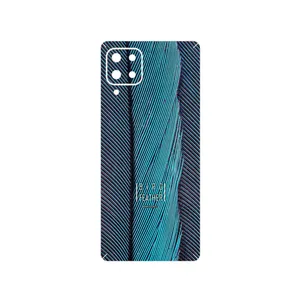 MAHOOT Turquoise feathers Cover Sticker for Samsung Galaxy A32 5G