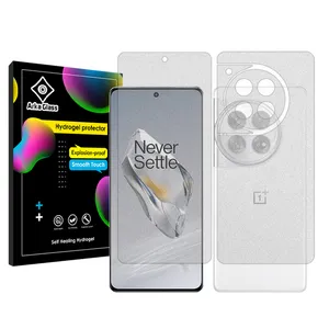Arca Glass Tough model matte screen protector suitable for OnePlus 12 mobile phone along with the back protector