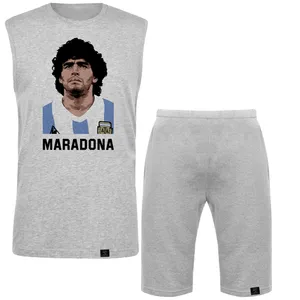 ست تاپ و شلوارک مردانه 27 مدل Maradona کد MH1370