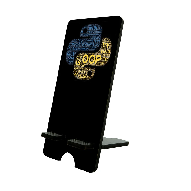 پایه نگهدارنده گوشی موبایل و تبلت طرح پایتون و کد نویسی کد 6474792