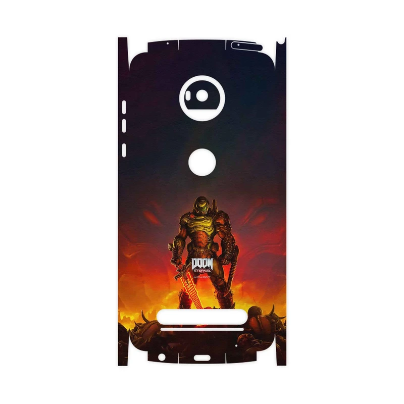 برچسب پوششی ماهوت مدل DOOM Game Series-FullSkin مناسب برای گوشی موبایل موتورولا Moto Z2 Play