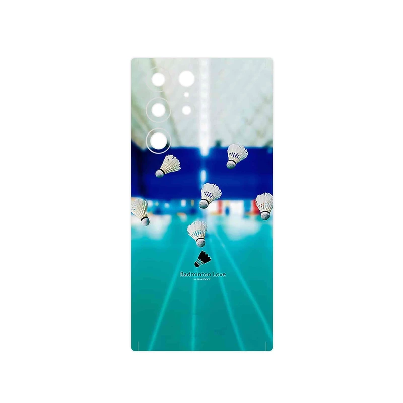 برچسب پوششی ماهوت مدل Badminton مناسب برای گوشی موبایل سامسونگ Galaxy S22 Ultra 5G