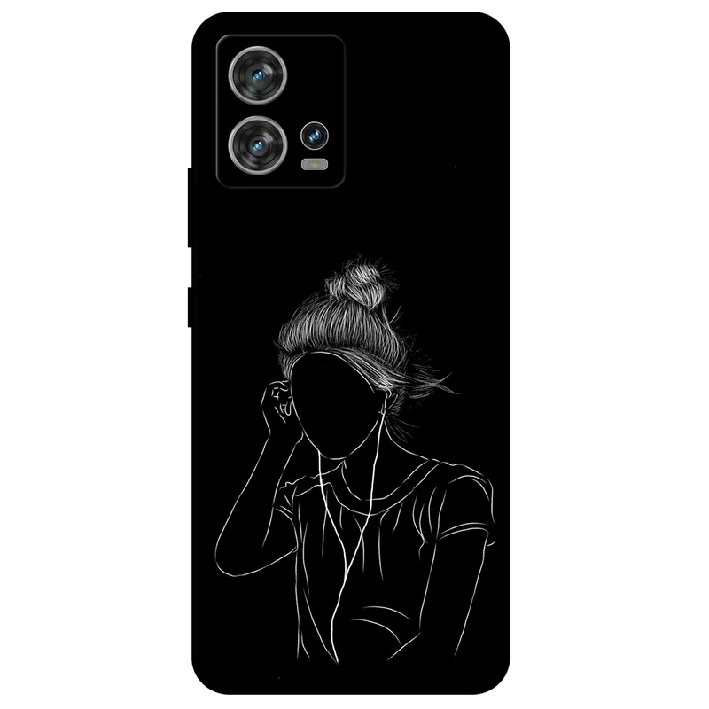 کاور مگافون طرح مینیمال مدل 1858 مناسب برای گوشی موبایل موتورولا Moto Edge 30 Fusion  