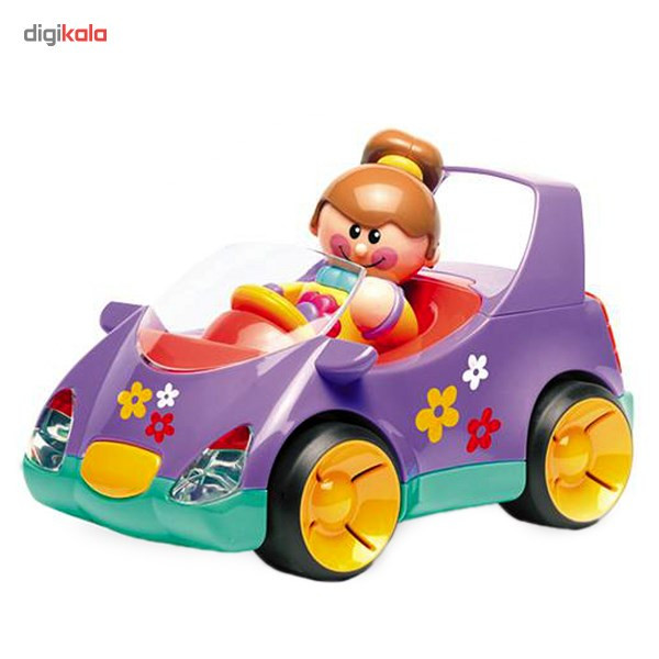 ماشین تولو مدل First Friends Car Pastel Colours