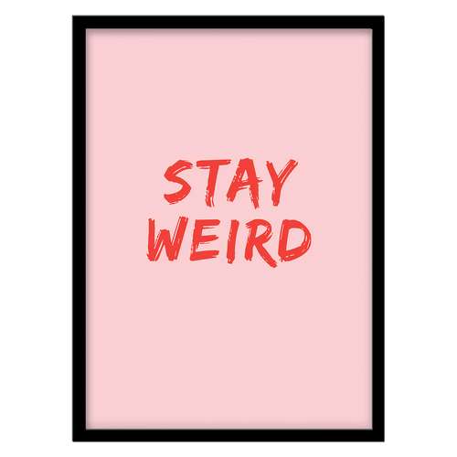 تابلو فورنیمو مدل دکوراتیو تایپوگرافی مدرن و مینیمال کد 05303B