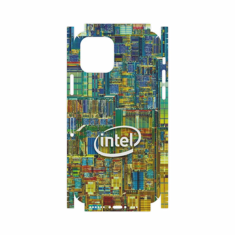 برچسب پوششی ماهوت مدل Intel Brand-FullSkin مناسب برای گوشی موبایل اپل iPhone 11 Pro