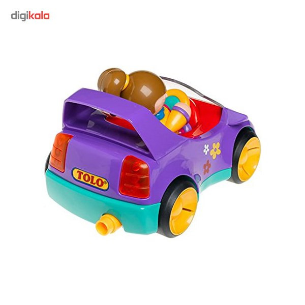 ماشین تولو مدل First Friends Car Pastel Colours