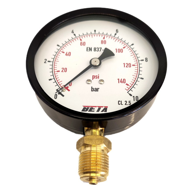 گیج فشار بتا مدل 10bar-10cm