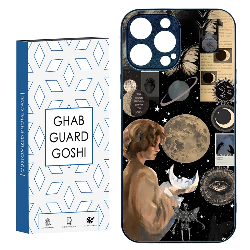 کاور قاب گارد گوشی طرح ماه کد TPU-059 مناسب برای گوشی موبایل اپل IPHONE 15 PRO MAX