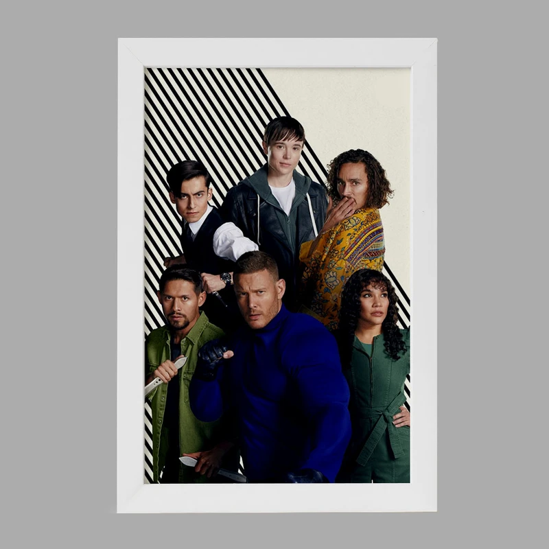 تابلو خندالو مدل سریال آکادمی آمبرلا The Umberella Academy کد 28541