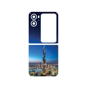 MAHOOT Dubai_City Cover Sticker for Oppo Find N2 Flip