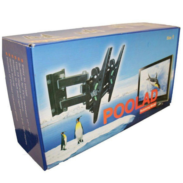 پایه دیواری تلویزیون پولاد مدل چرخشی پایه دیواری تلویزیون پولاد مدل چرخشی