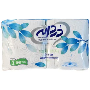  دستمال توالت دردانه مدل Soft بسته 2 عددی