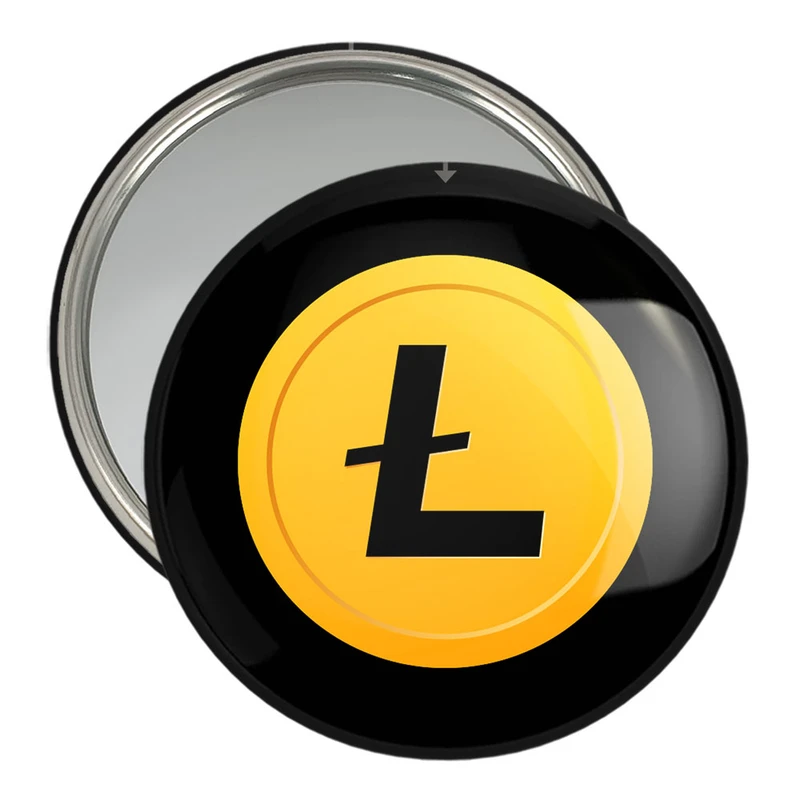 آینه جیبی خندالو مدل ارز دیجیتال لایت کوین  کد 10905