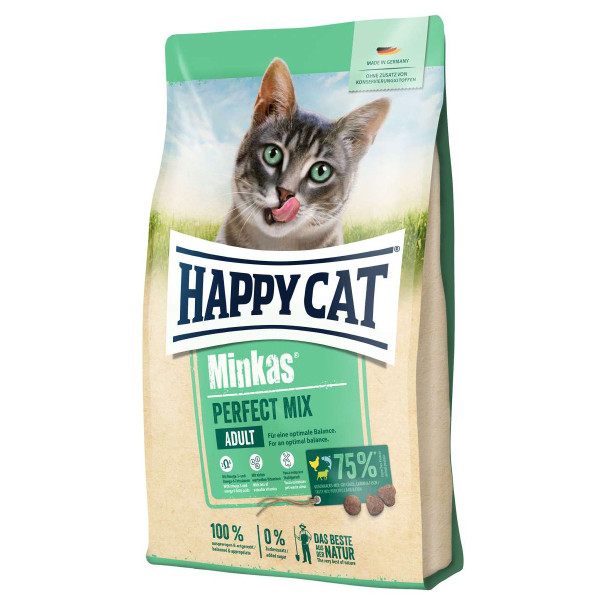 غذا خشک گربه هپی کت مدل مینکاس میکس وزن 10 کیلوگرم