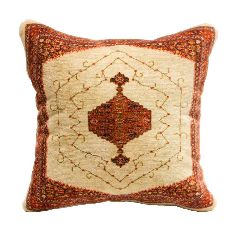 کوسن طرح سه گل