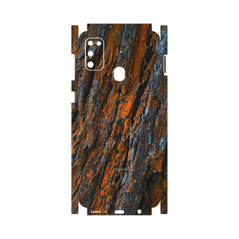 برچسب پوششی ماهوت مدل Wood Texture 6-FullSkin مناسب برای گوشی موبایل سامسونگ Galaxy M21