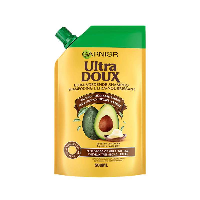 شامپو تقویت کننده مو گارنیه مدل Ultra Doux Avocado حجم 500 میلی لیتر
