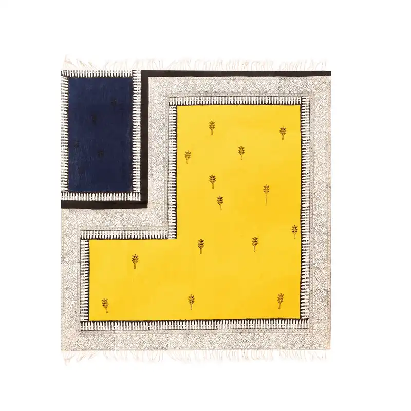 رومیزی چاپ دستی مدل تچرا