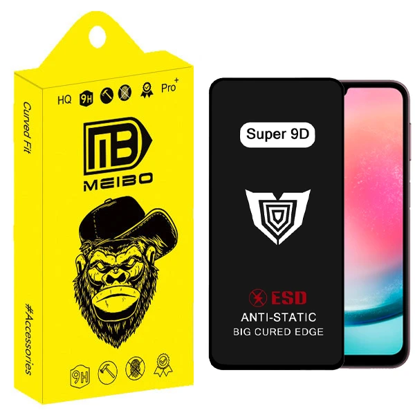 محافظ صفحه نمایش فول میبو مدل Super 9D Pro مناسب برای گوشی موبایل سامسونگ galaxy A24 4G / A15 4G / A25 5G / M34 5G