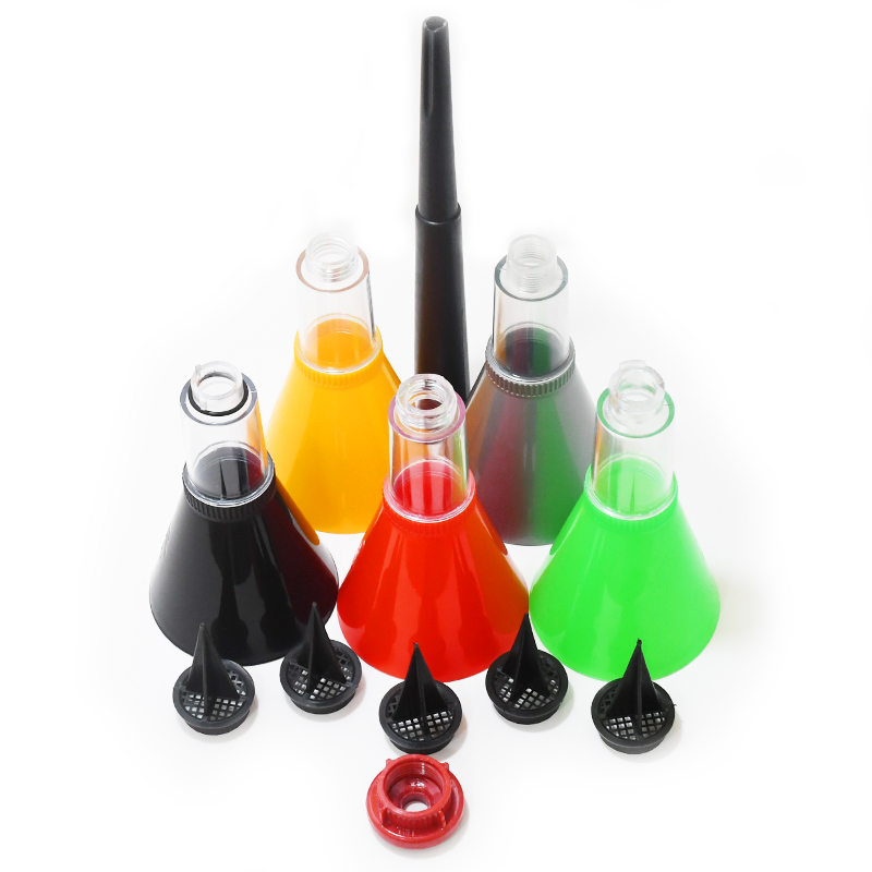 قیف روغن مدل Luxury مجموعه 17 عددی