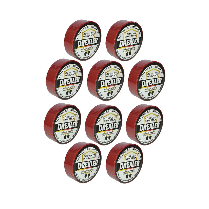 چسب برق درکسلر مدل نسوز عرض 1.8 سانتی متر بسته 10 عددی