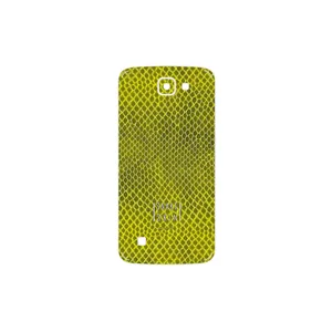 MAHOOT Yellow Snake Skin Cover Sticker for LG K4