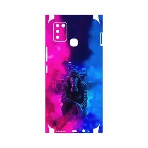 MAHOOT Smoke Rainbow Digital Art 2-FullSkin Cover Sticker for Infinix Smart 6 X657B