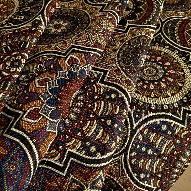 پارچه روفرشی مدل جاجیم کد J-F