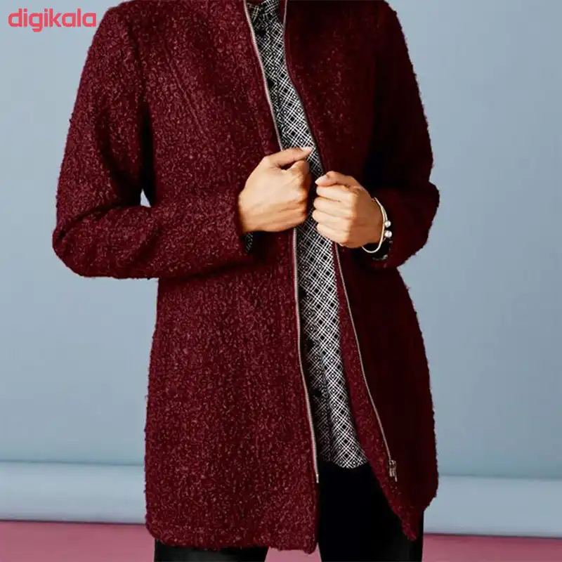 پالتو زنانه اسمارا مدل زیپدار