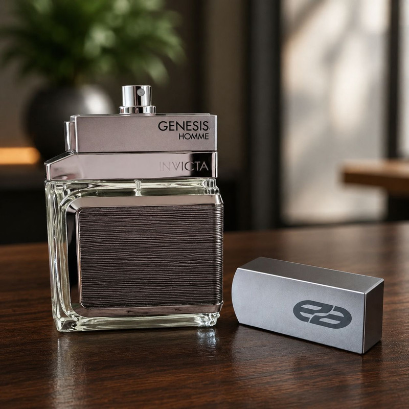 ادو پرفیوم مردانه عمادآرا مدل Genesis Invicta با رایحه خنک و معطر حجم 100 میلی لیتر